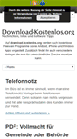 Mobile Screenshot of download-kostenlos.org